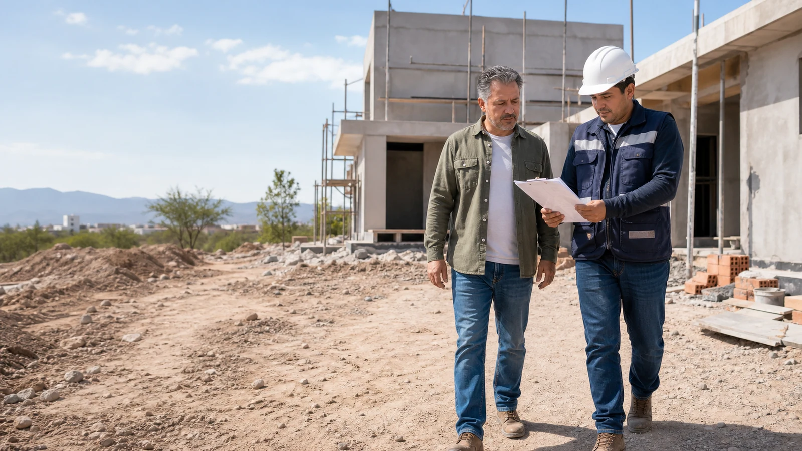 Checklist para visita de obra: qué revisar sin ser experto