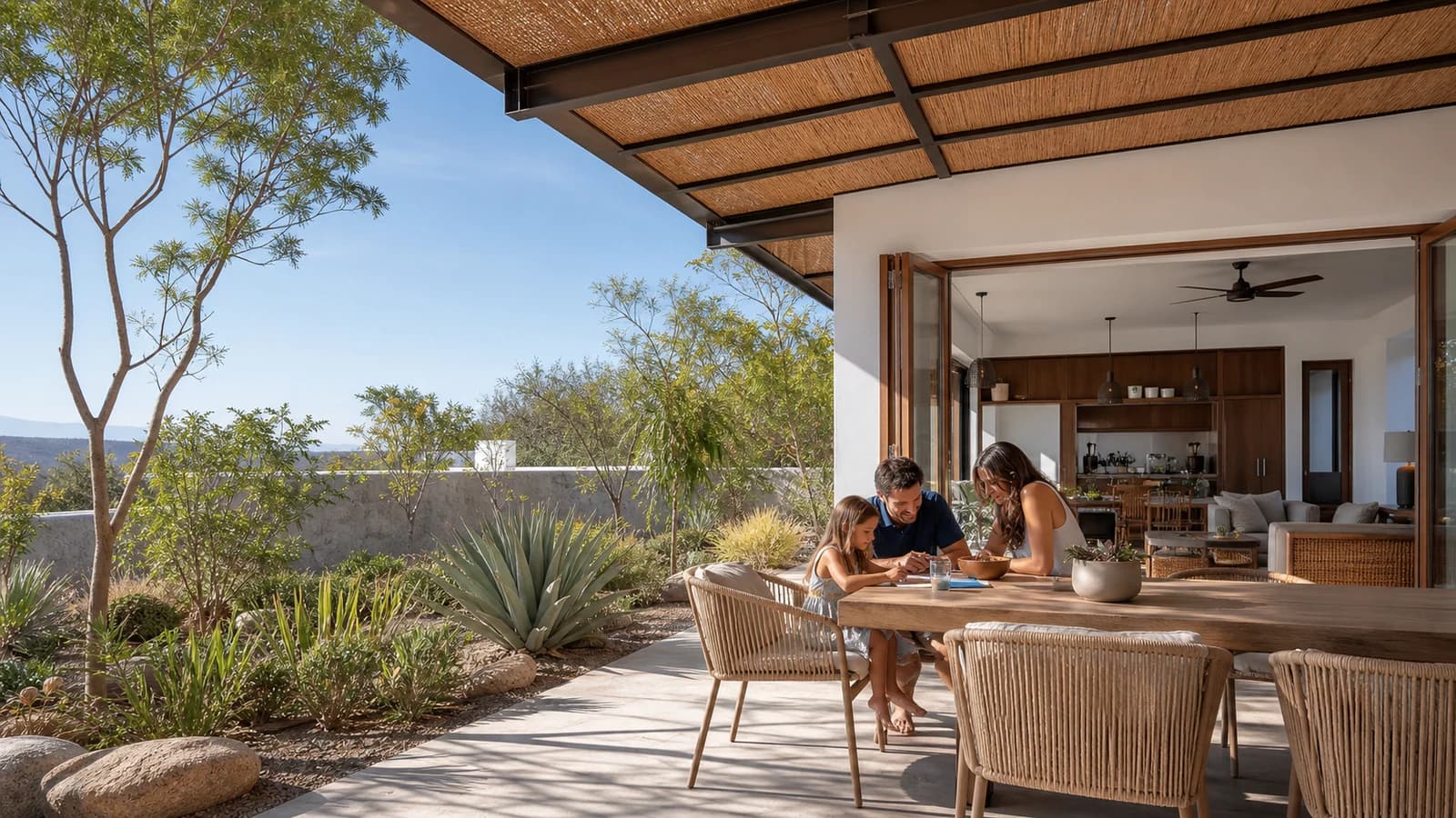 Residential Trend: Shaded Patios and Natural Ventilation